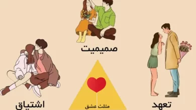 سه ضلع مثلث عشق